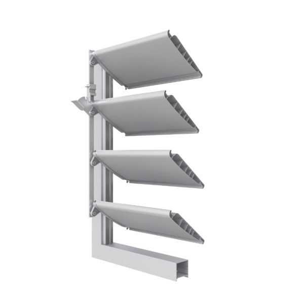 CELOSÍA ALUMINIO PLEGALUX DOBLE PARED 145 (PLEGABLE)