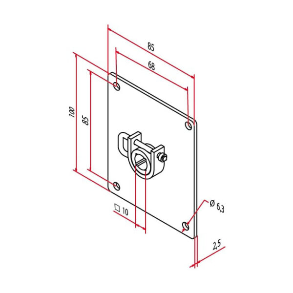 SOPORTE MOTOR A4506_0561