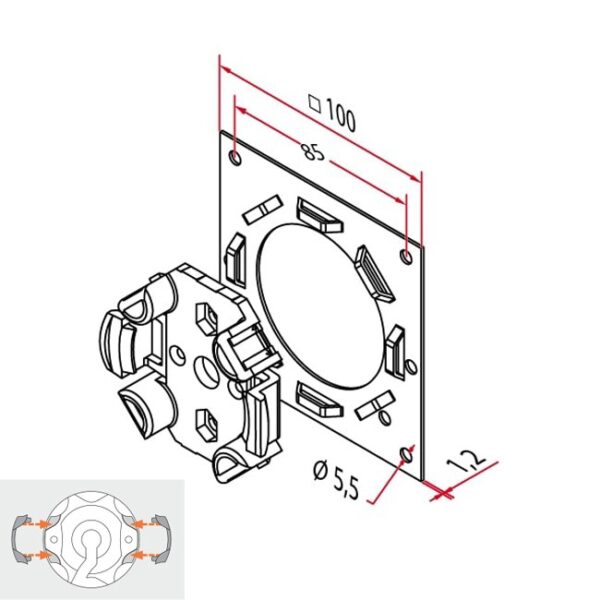 SOPORTE MOTOR A4506_0581