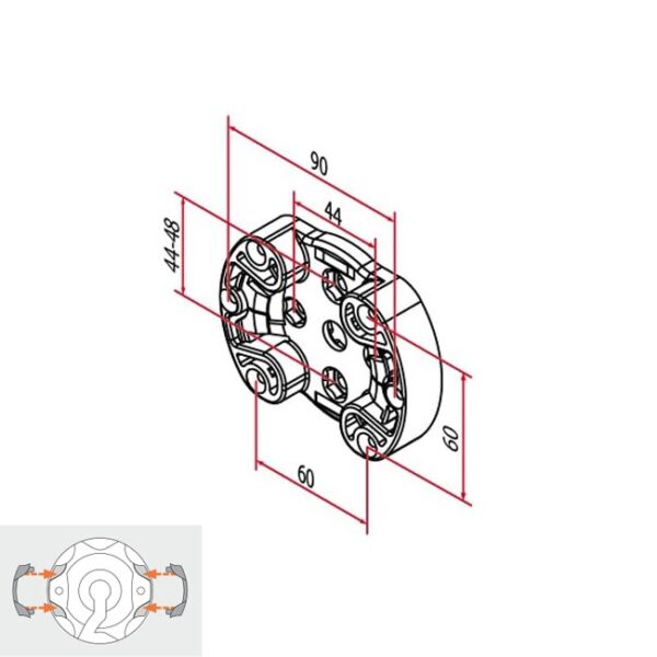 SOPORTE MOTOR A4506_0589