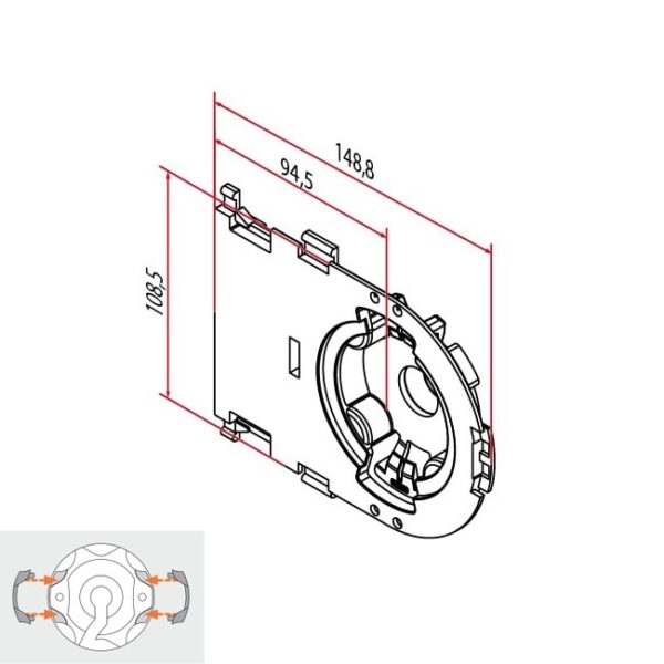 SOPORTE MOTOR A4506_0592