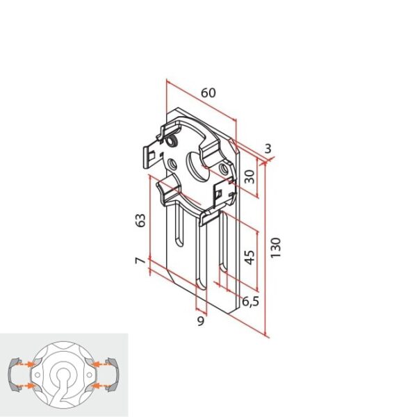 SOPORTE MOTOR A4506_0622