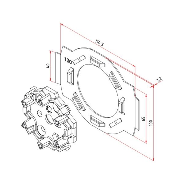 SOPORTE MOTOR A4506_0645