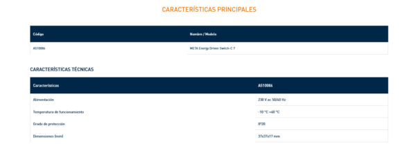 A510086 META Energy Driven Switch-C 7